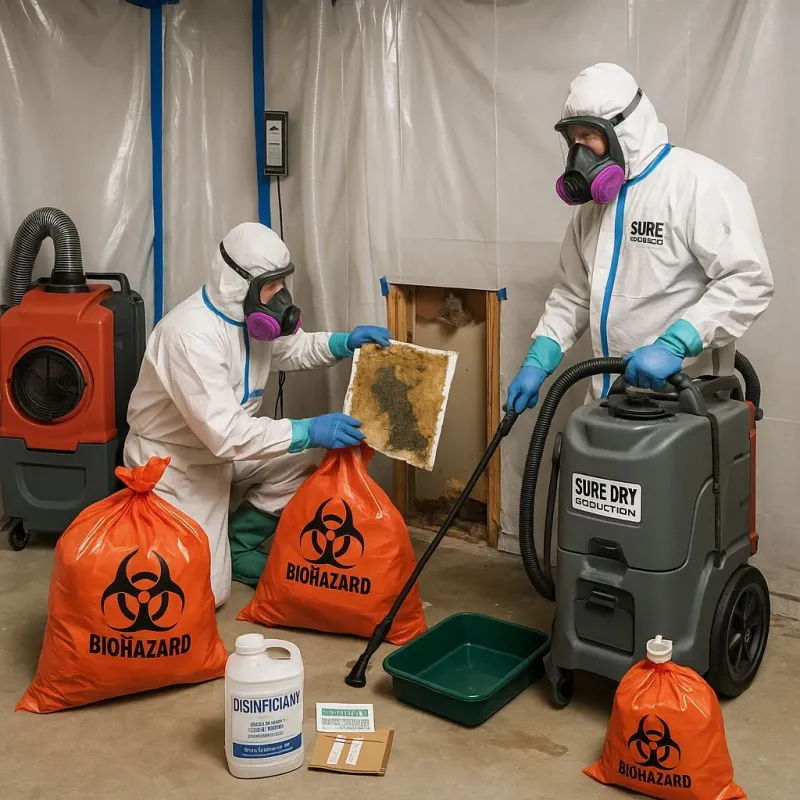 Contaminated Water Handling Protocols process in Foscoe, NC